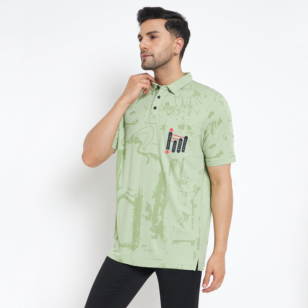 Duke Urban Men Half Sleeve Cotton T-shirt (MLF7118)