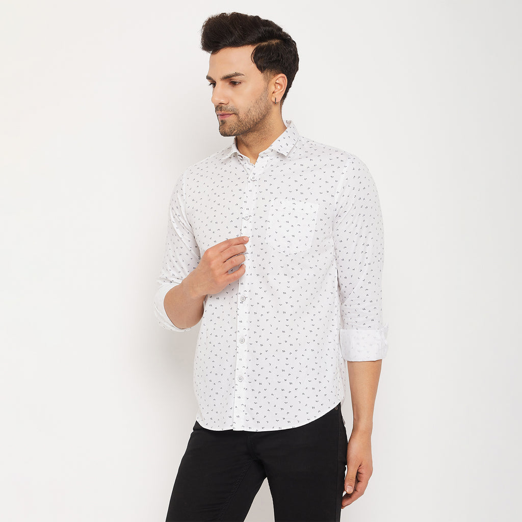 Duke Stardust Men Full Sleeve  Cotton Shirt (SDO5PRS)