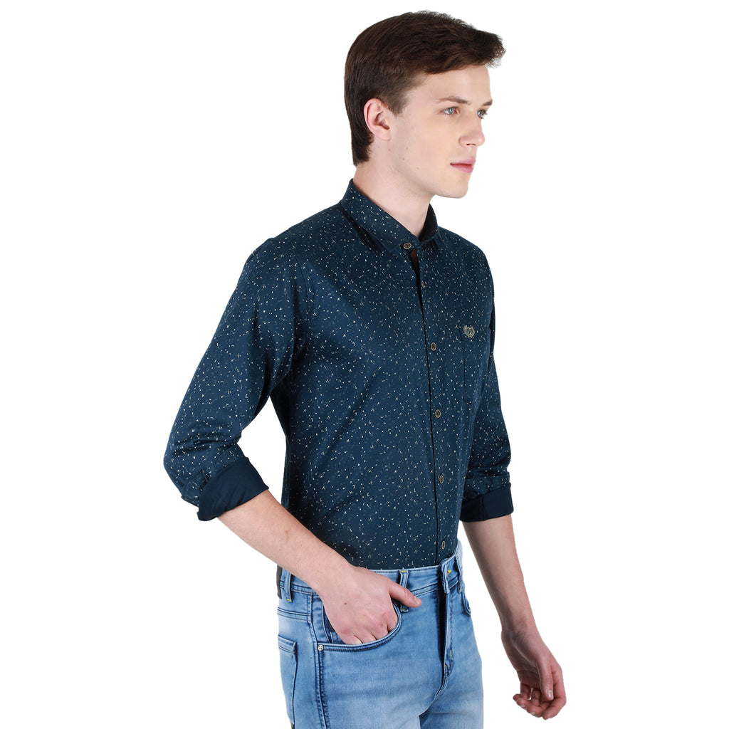 Duke Urban Men Full Sleeve Cotton Shirt (SDO6PRTJ)