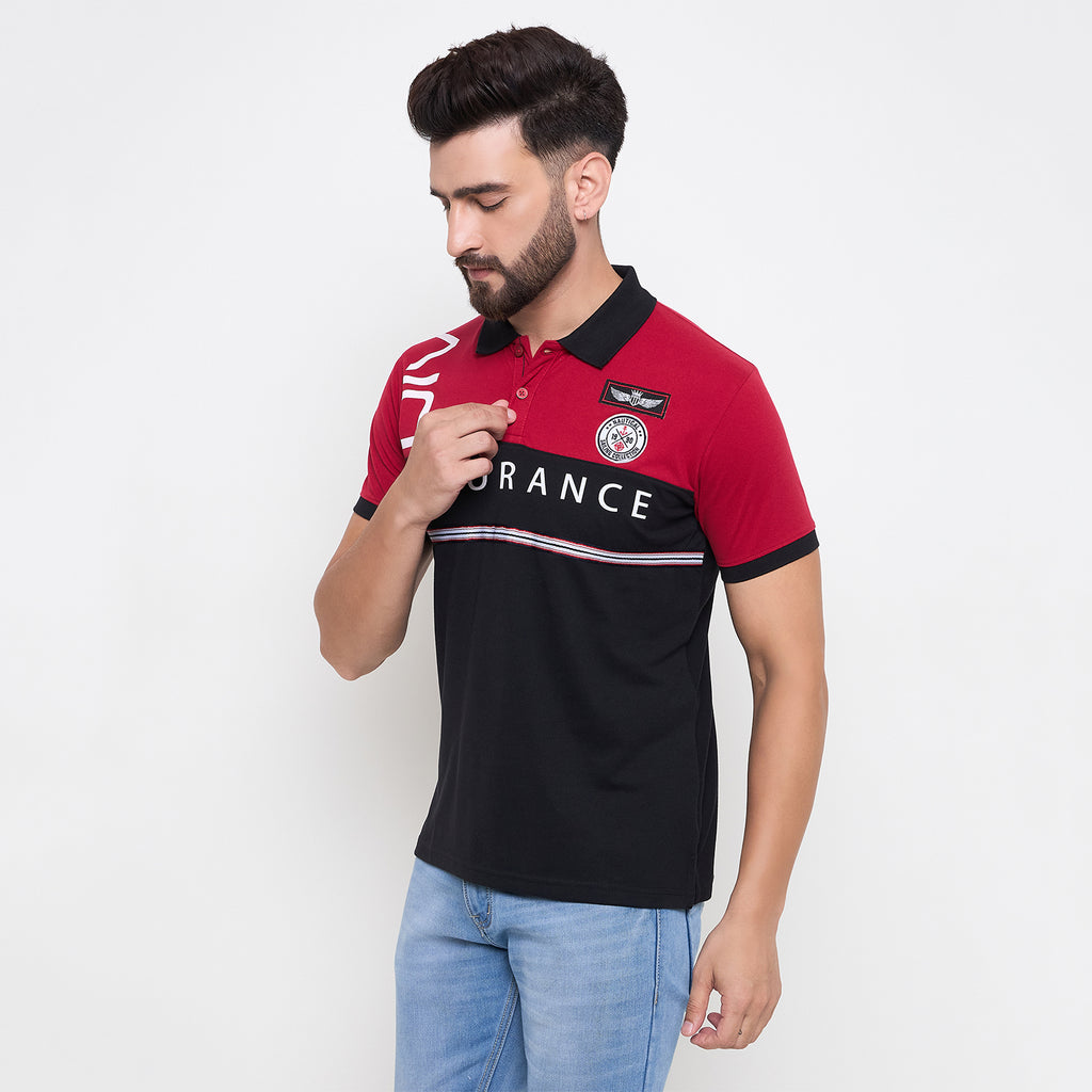 Duke Urban Men Half Sleeve Cotton Tshirt (LF7122)