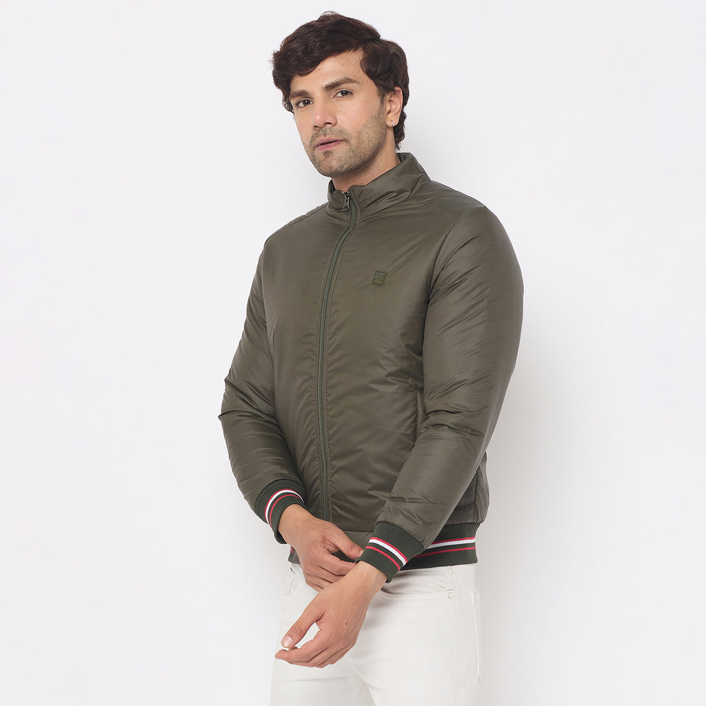 Duke Urban Men Full Sleeve Bomber Jacket (SDZ3089R)