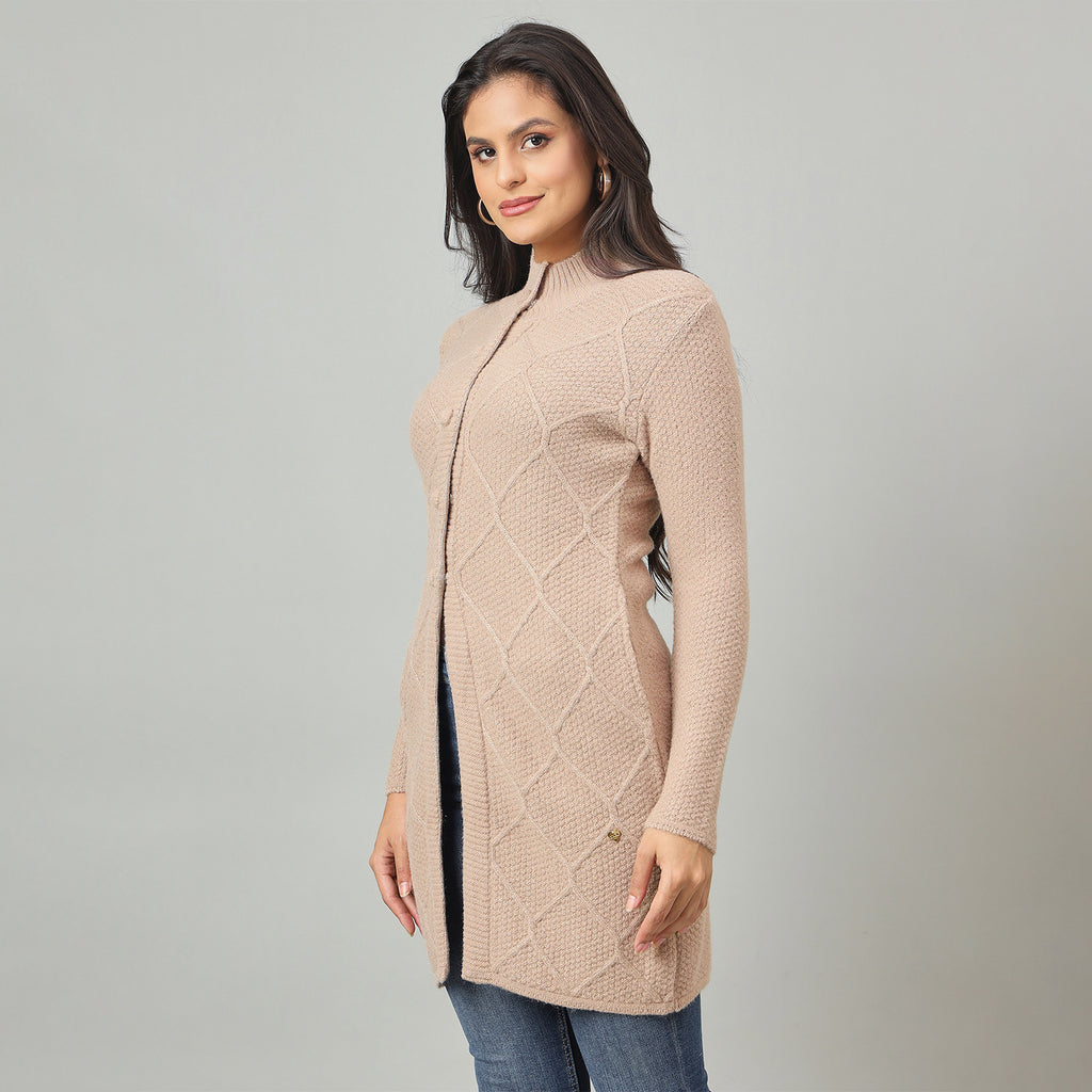 Duke Urban Women Long Coat Regular Sweater (SDS1335)