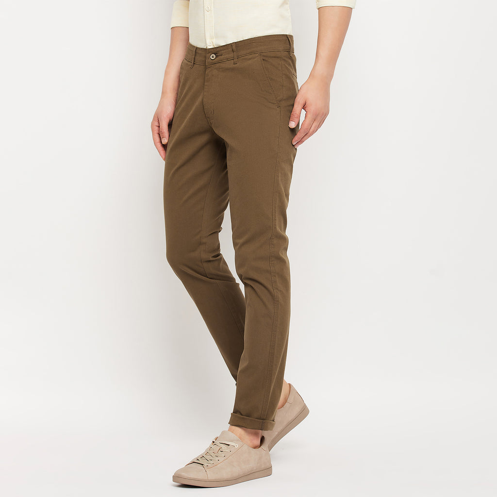 Duke Urban Men Slim Fit Cotton Trousers (SDT4580)