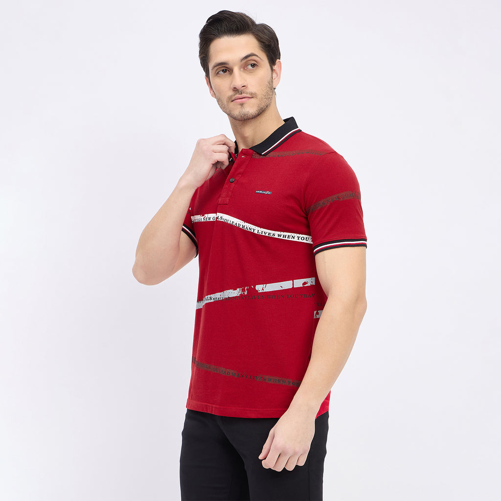 Duke Urban Men Half Sleeve Cotton T-shirt (LF7149)