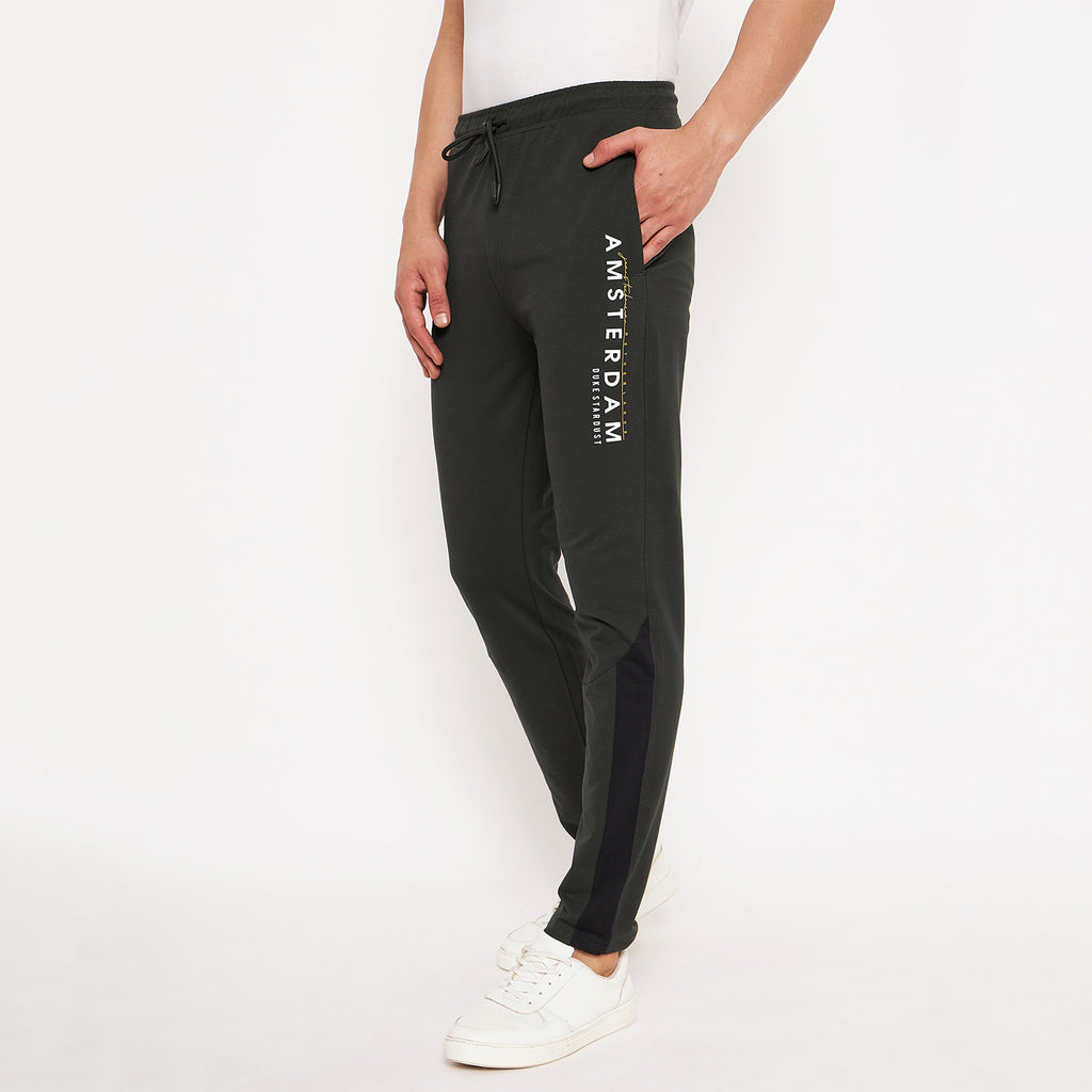 Duke Urban Men Solid Track Pant (LF5693)