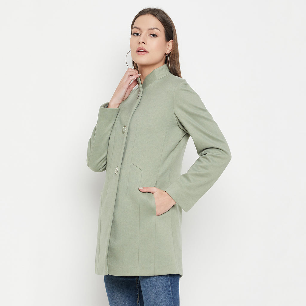 Duke Urban Women Full Sleeve Long Coat (SDZ4107)