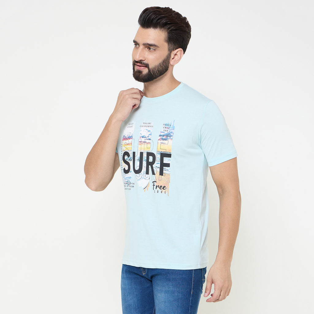 Duke Urban Men Half Sleeve Cotton Tshirt (LF7049)