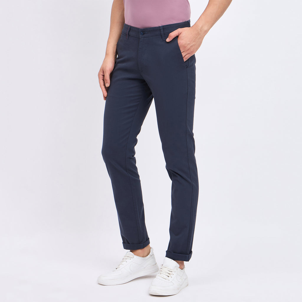 Duke Urban Men Flatfront Narrowfit Chinos Trousers (SDT4568)