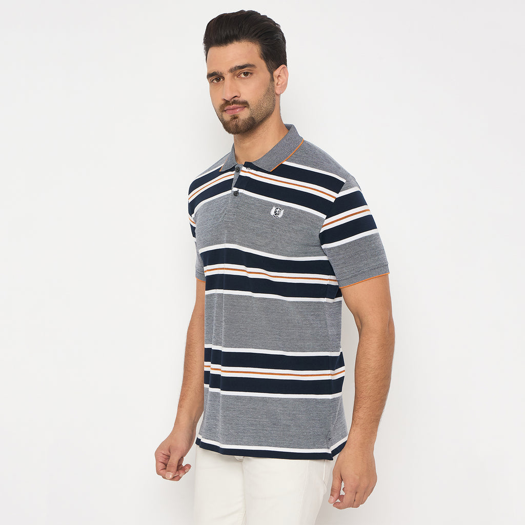 Duke Urban Men Half Sleeve Cotton Tshirt (LF7353)