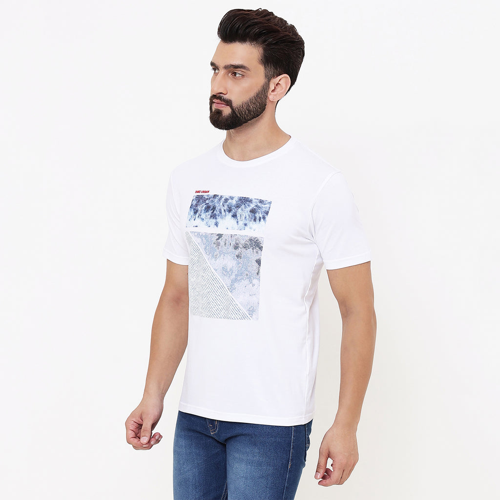 Duke Urban Men Half Sleeve Cotton Tshirt (LF7232)
