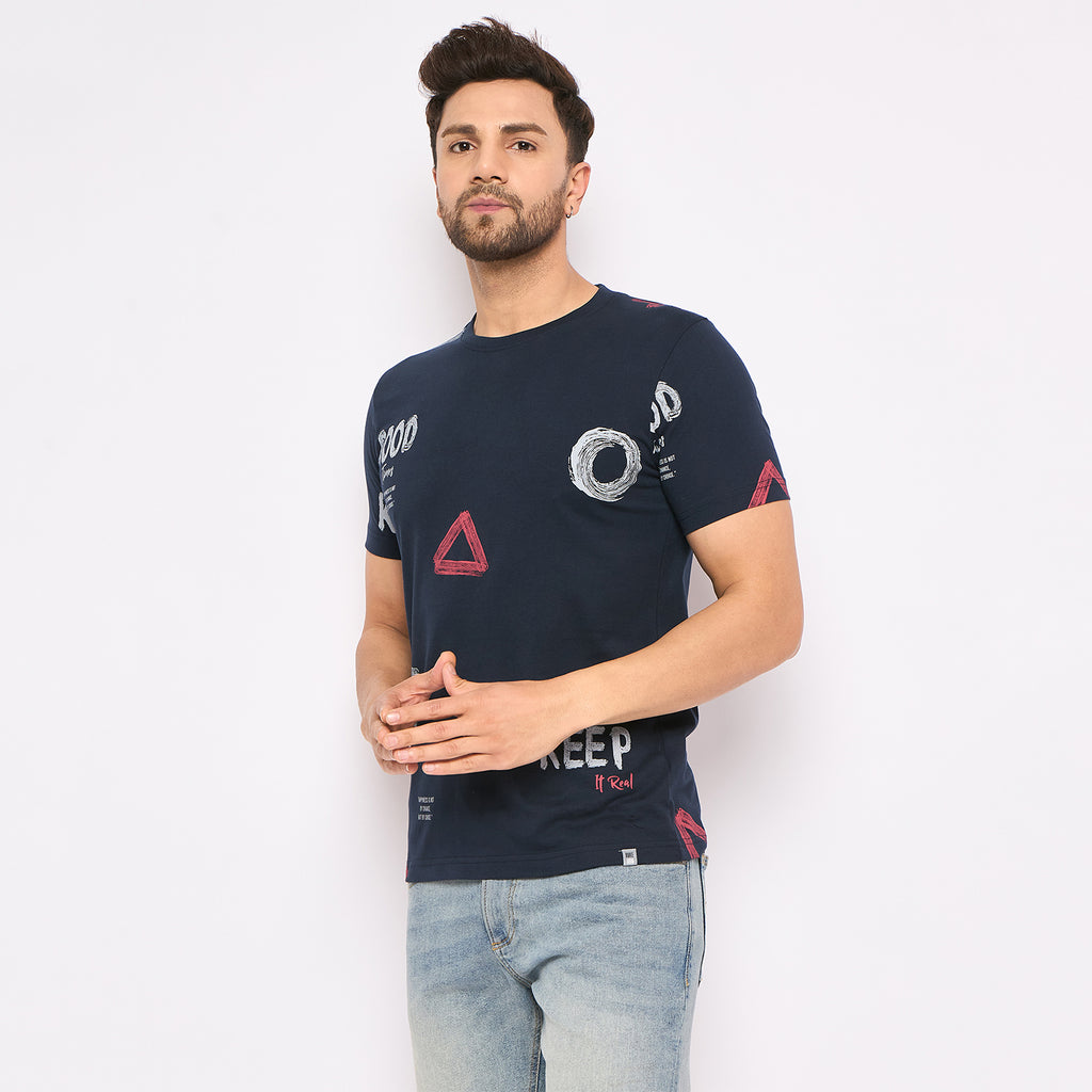 Duke Urban Men Half Sleeve Cotton T-shirt (ONLF289)