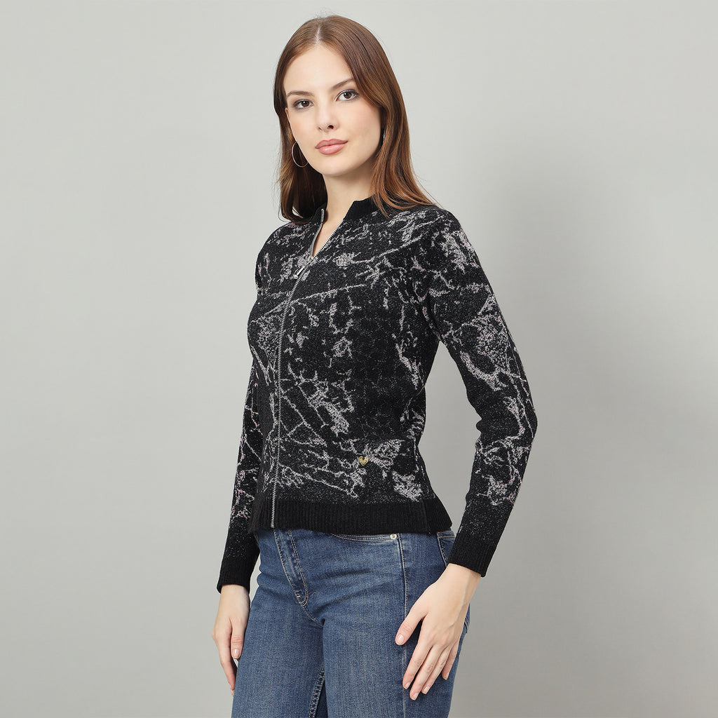 Duke Urban Women Full Zip Sweater (SDS1371)