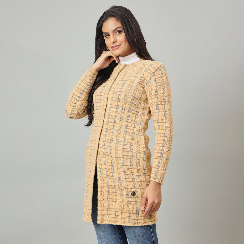 Duke Urban Women Long Coat Regular Sweater (SDS1316)
