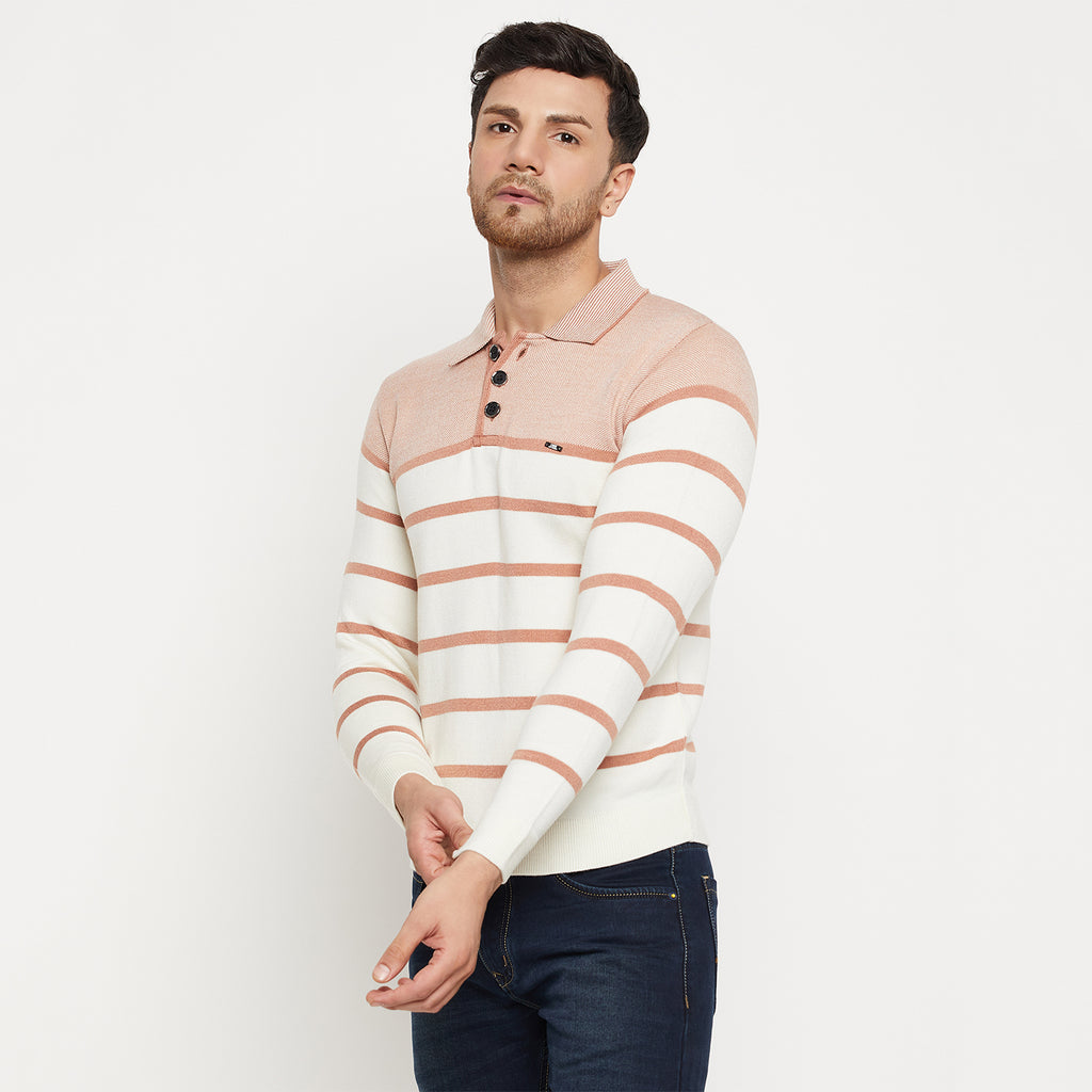 Duke Urban Men Full Sleeve Collared Neck Pullover (SDS2182)