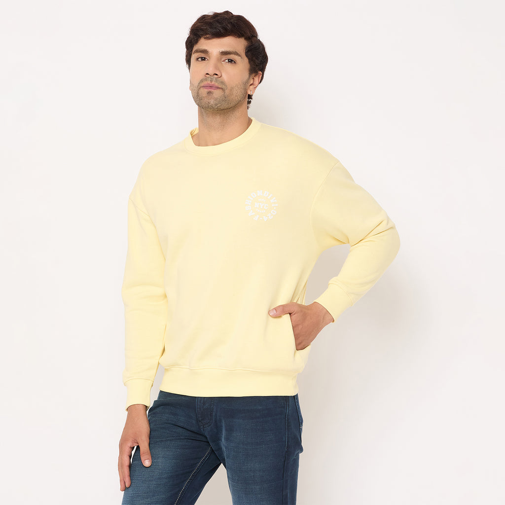 Duke Urban Men Solid Sweatshirt (LF6453)