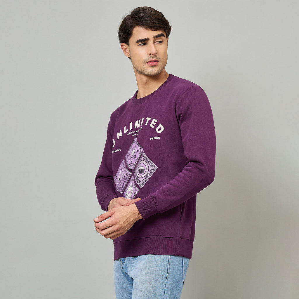 Duke Urban Men Round Neck Regular Sweatshirt (LF6345)