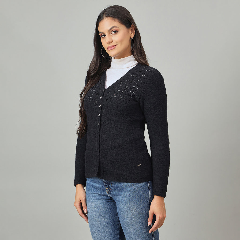 Duke Urban Women Front Open Short Sweater (SDS1407)
