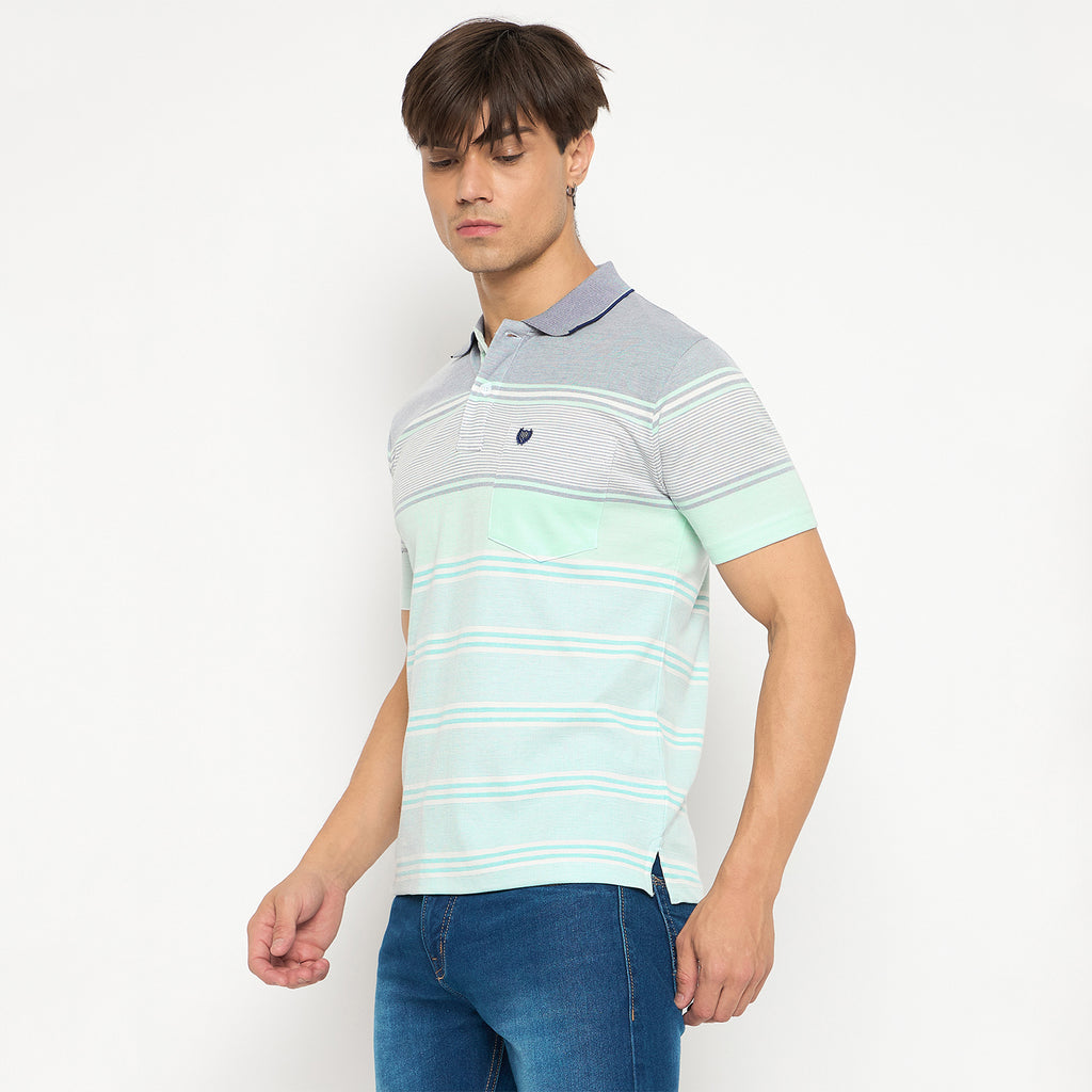 Duke Urban Men Half Sleeve Cotton T-shirt (LF7305)