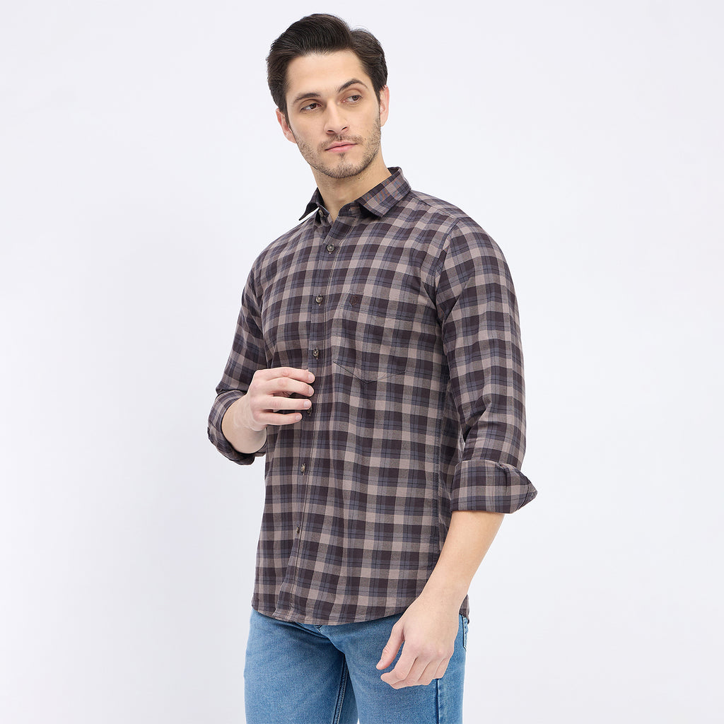 Duke Urban Men Full Sleeve Cotton Shirt (SDO8CKAM)