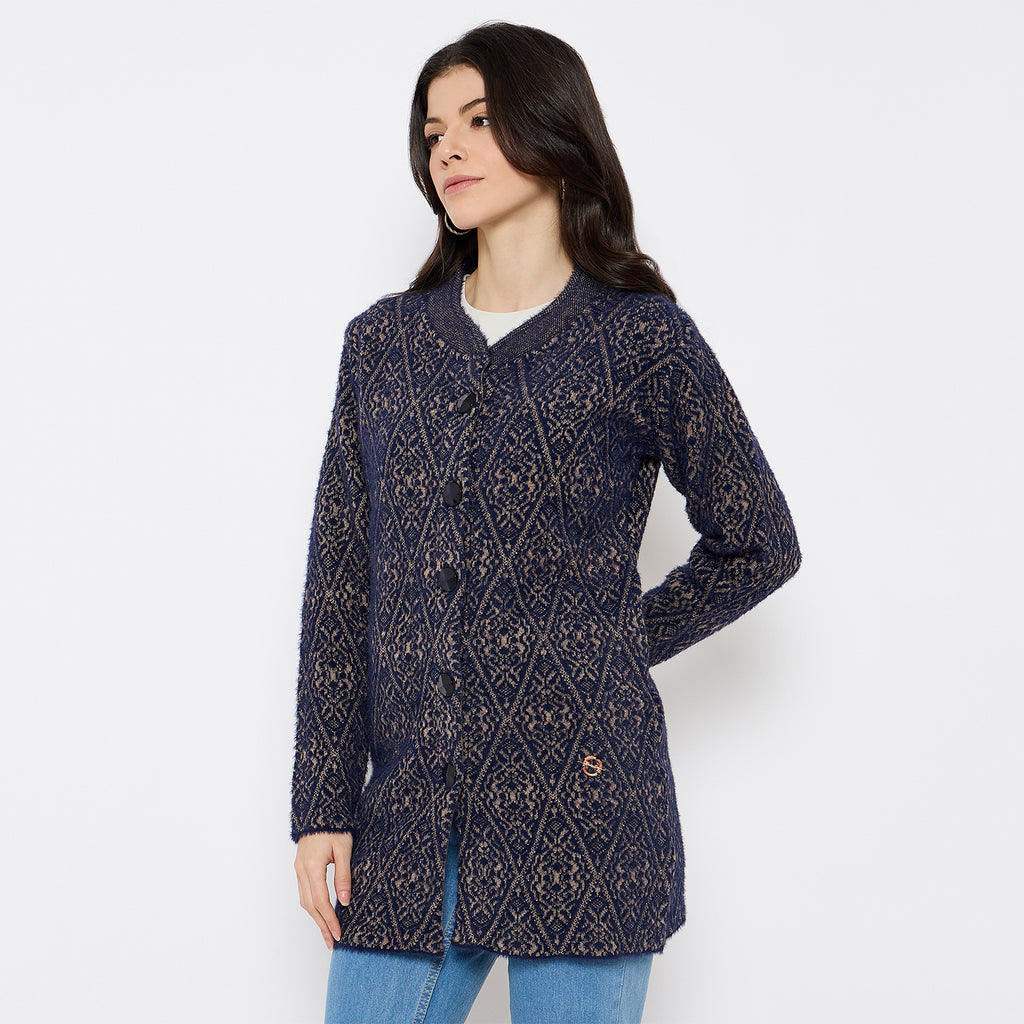 Duke Urban Women Full Sleeve Long Sweater (SDS1217)