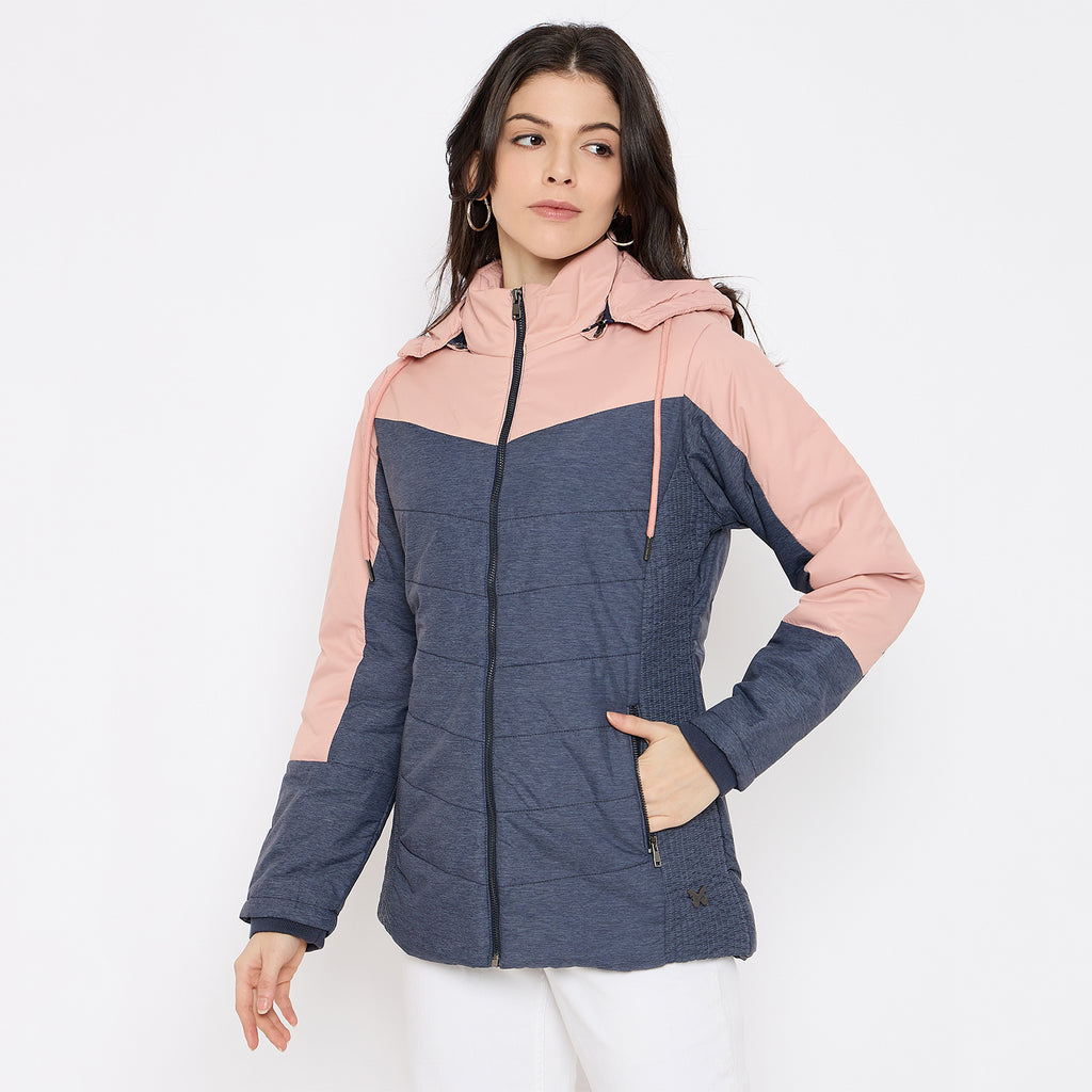 Duke Urban Women Full Sleeve Quilted Jacket (SDZ4064)