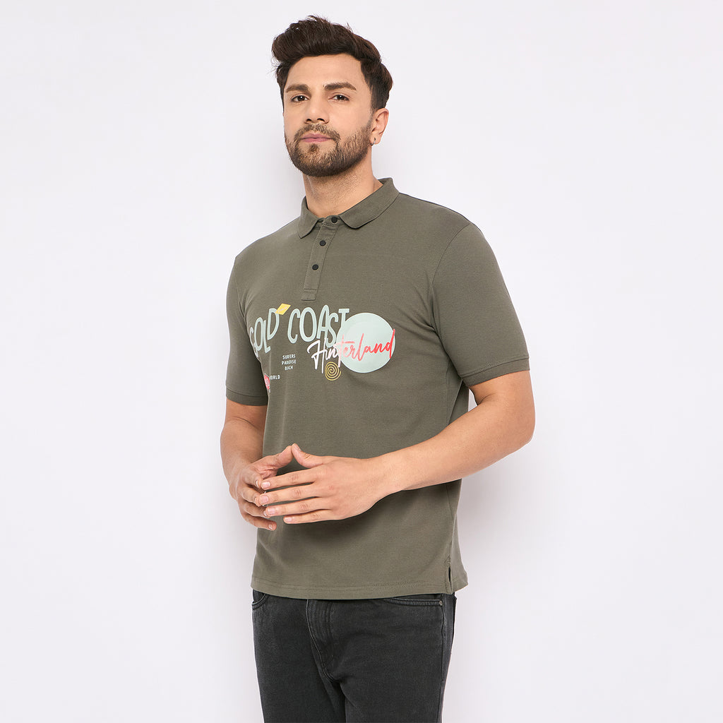 Duke Urban Men Half Sleeve Cotton T-shirt (LF7175)