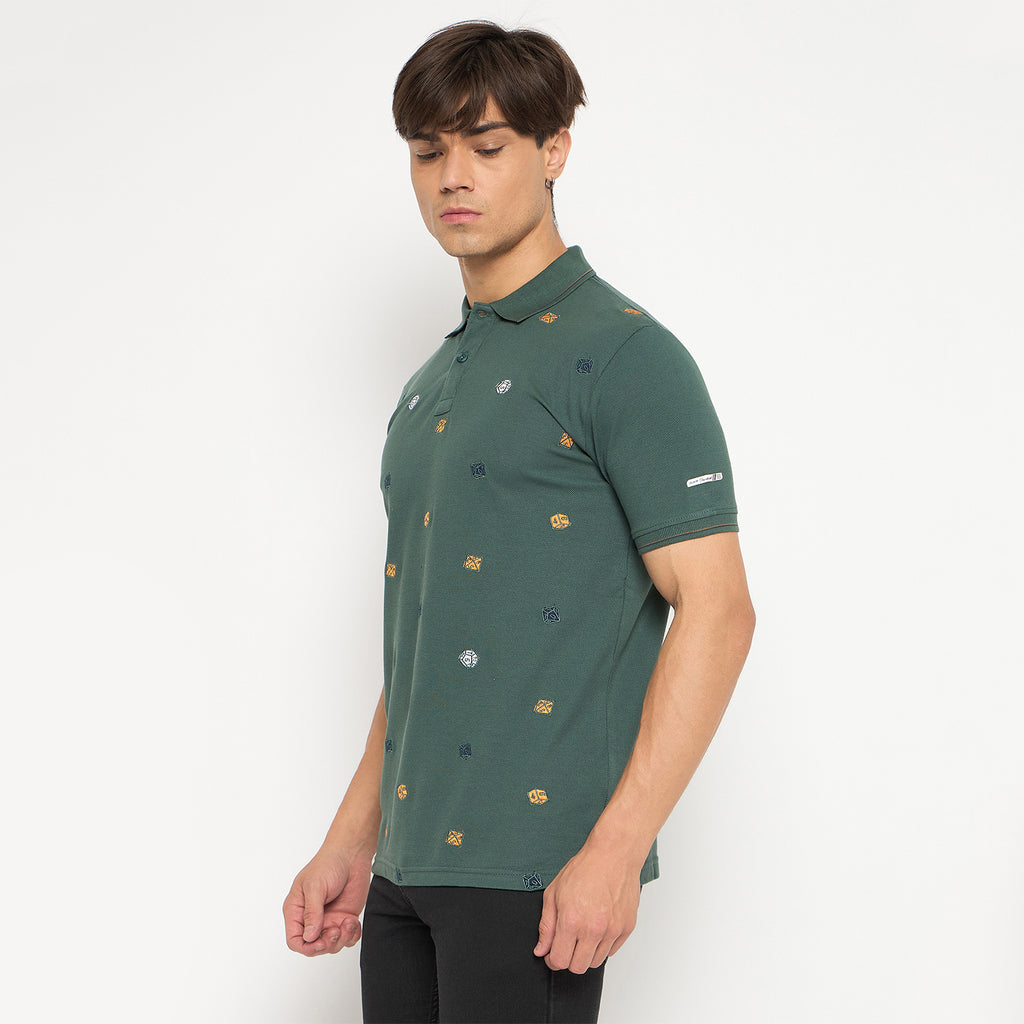 Duke Urban Men Half Sleeve Cotton T-shirt (LF7112)