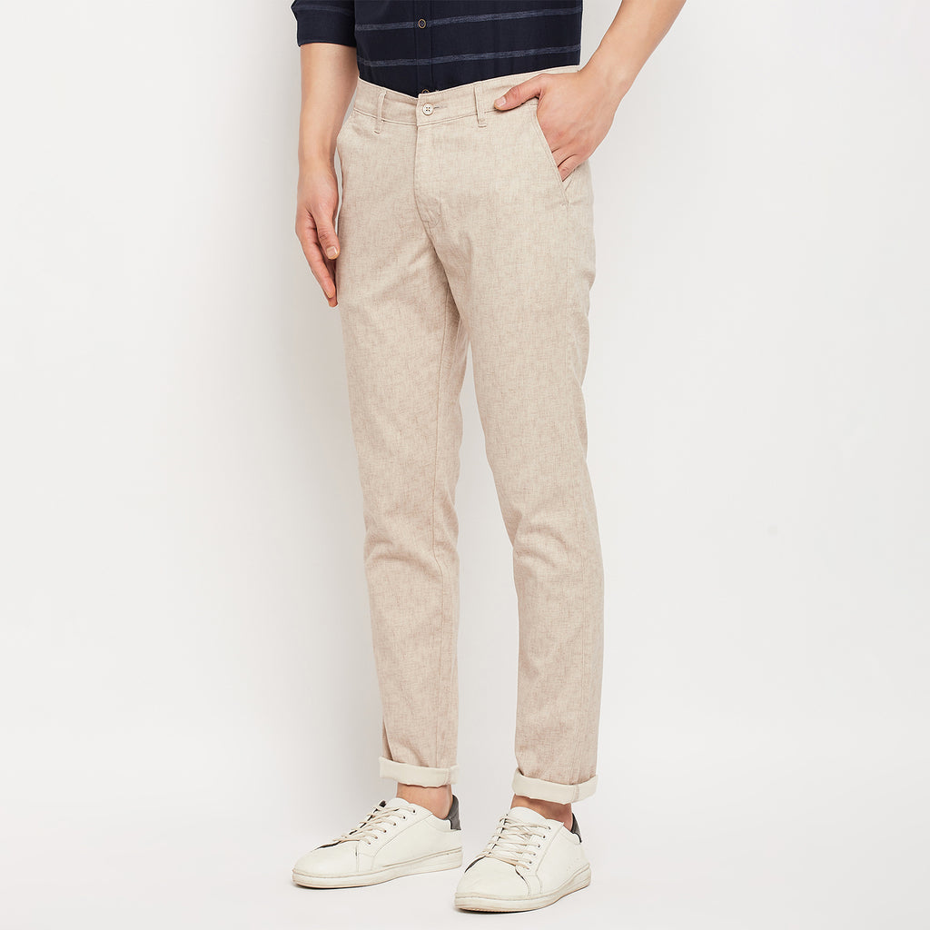 Duke Urban Men Slim Fit Cotton Trousers (SDT4579)