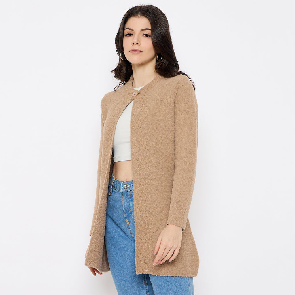 Duke Urban Women Full Sleeve Long Shrug (SDS1399)