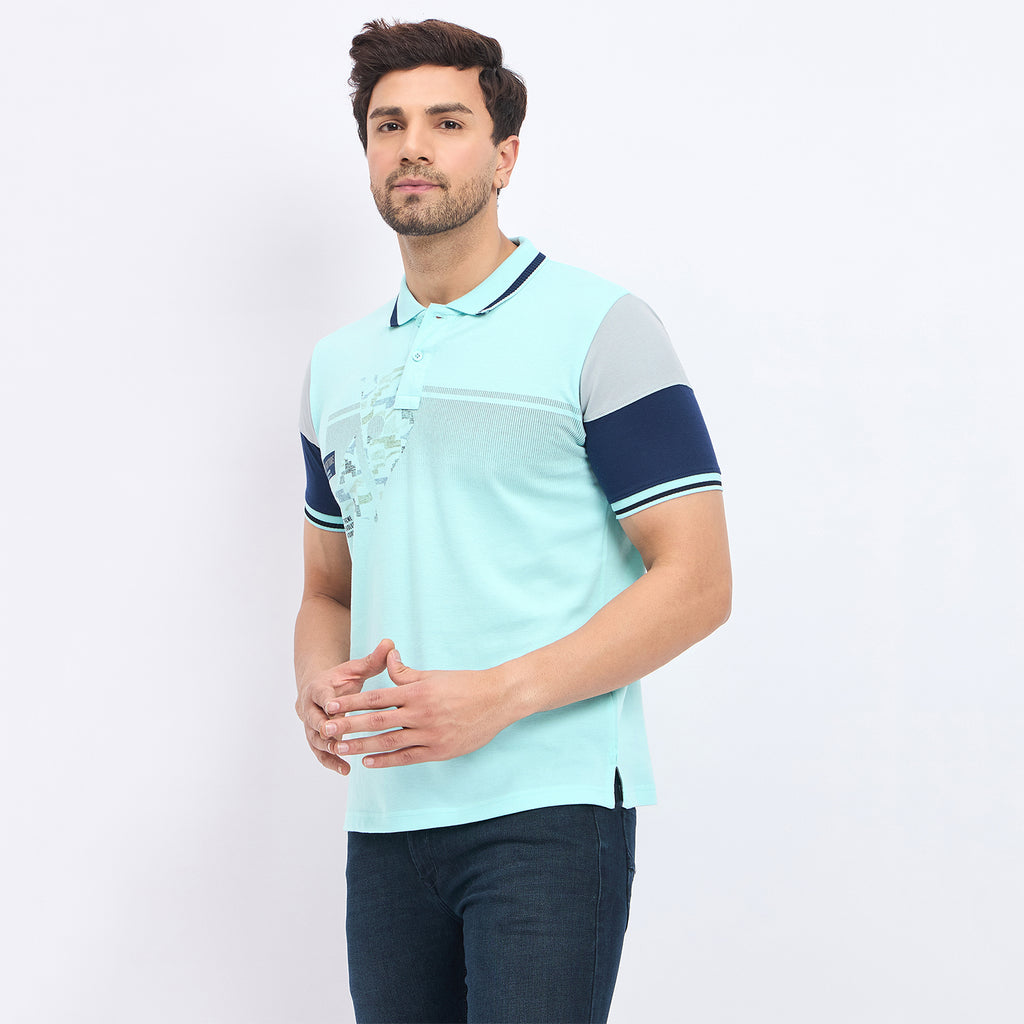 Duke Urban Men Half Sleeve Cotton T-shirt (LF7286)