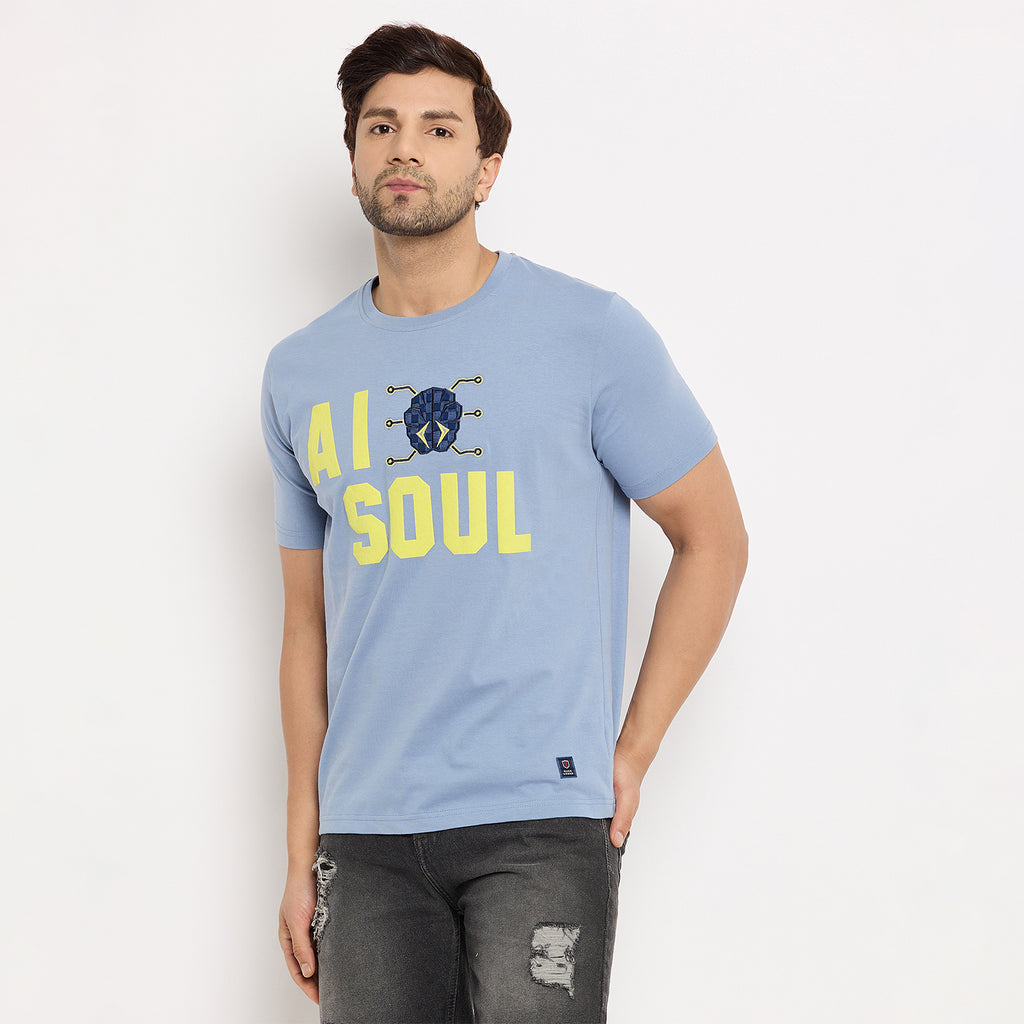 Duke Urban Men Half Sleeve Cotton T-shirt (LF7282)