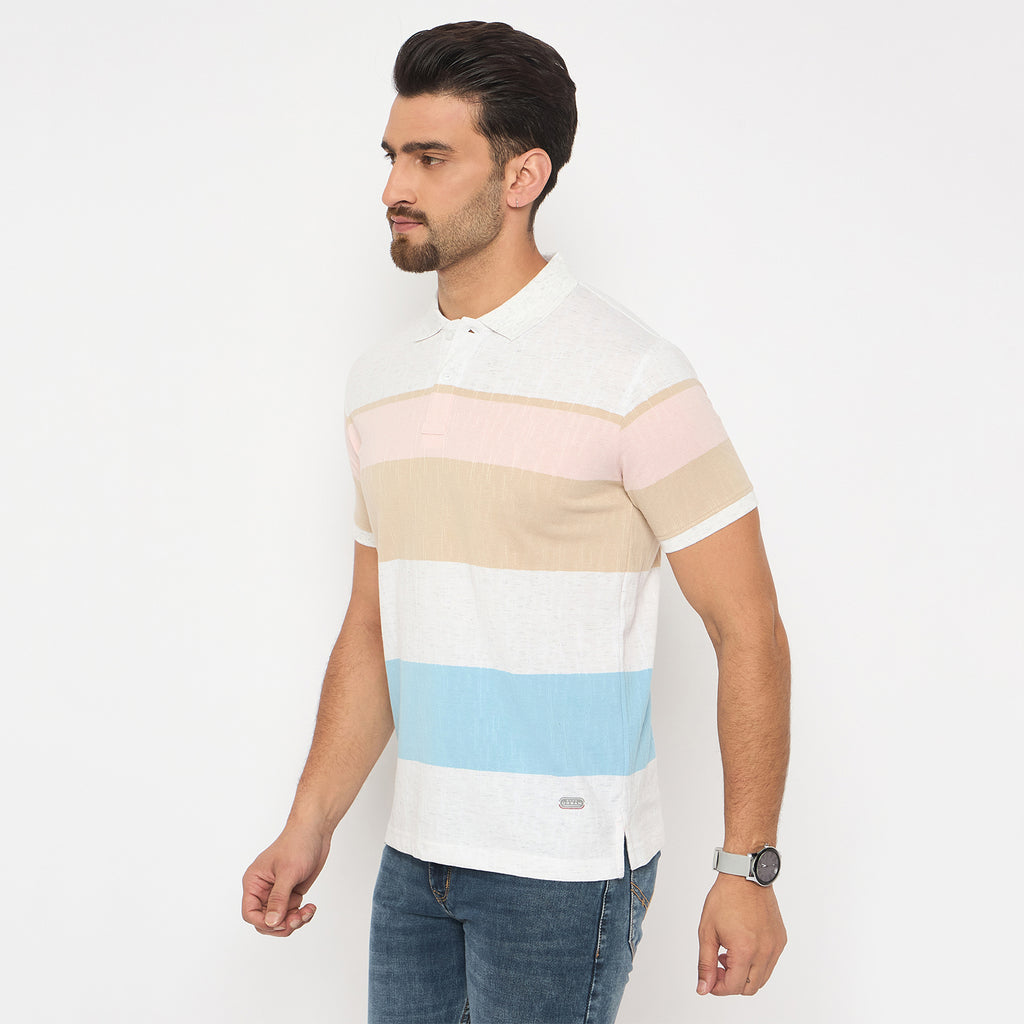 Duke Urban Men Half Sleeve Cotton Tshirt (LF7365)