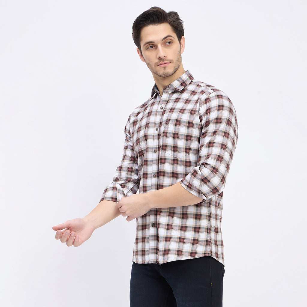 Duke Urban Men Full Sleeve Cotton Shirt (SDO8CKAS)