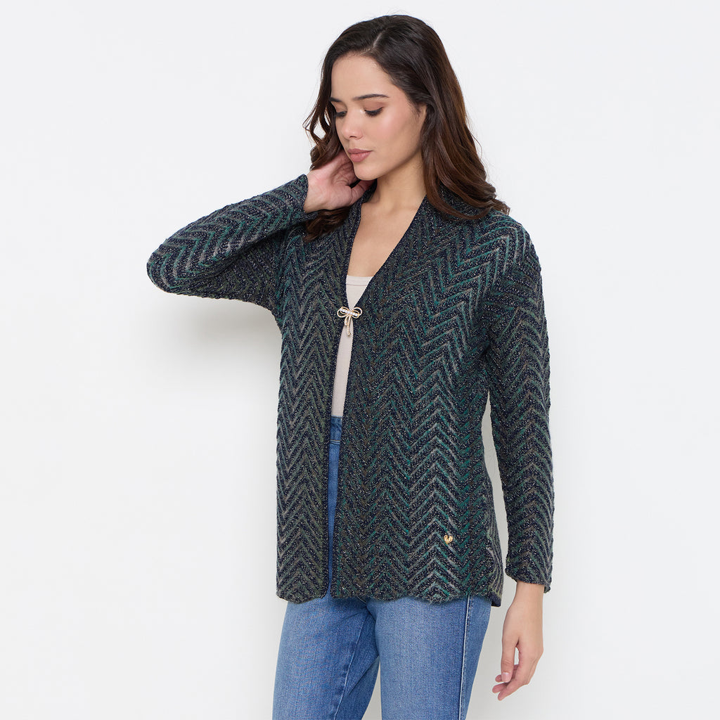 Duke Urban Women Full Sleeve Shrug (SDS1376)