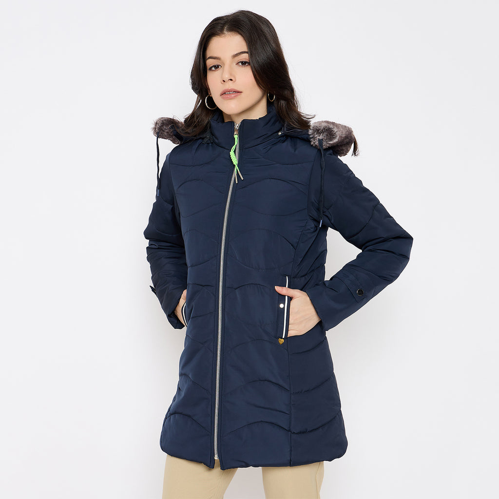 Duke Urban Women Full Sleeve Long Jacket (SDZ4126)