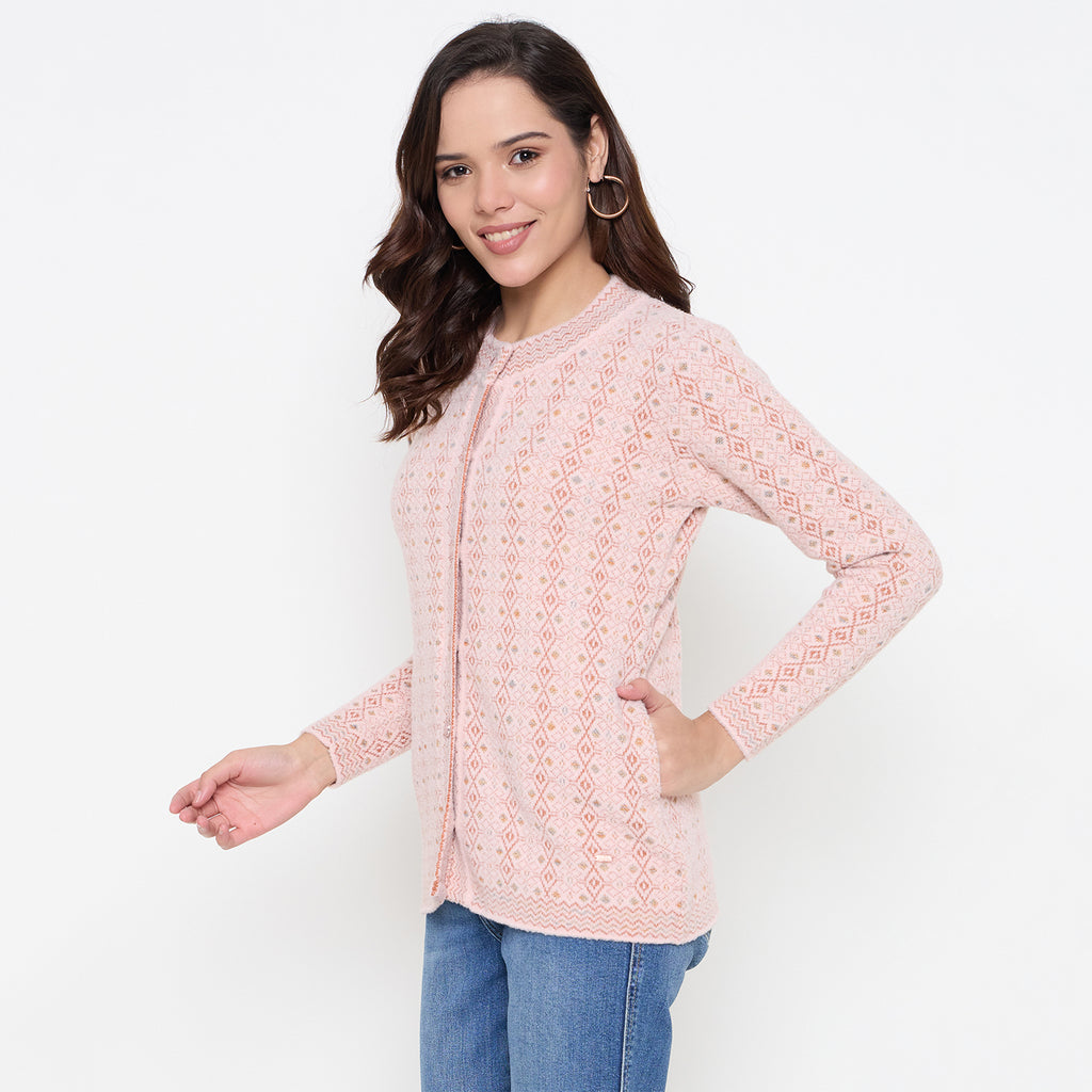 Duke Urban Women Full Sleeve Front Open Sweater (SDS1279)