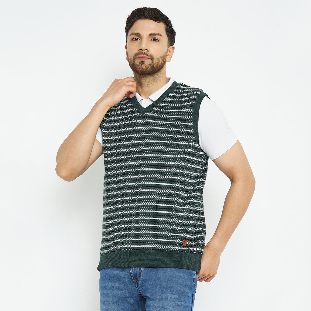 Duke Urban Men Sleeveless Regular Fit Reversible Sweater (SDS2173)