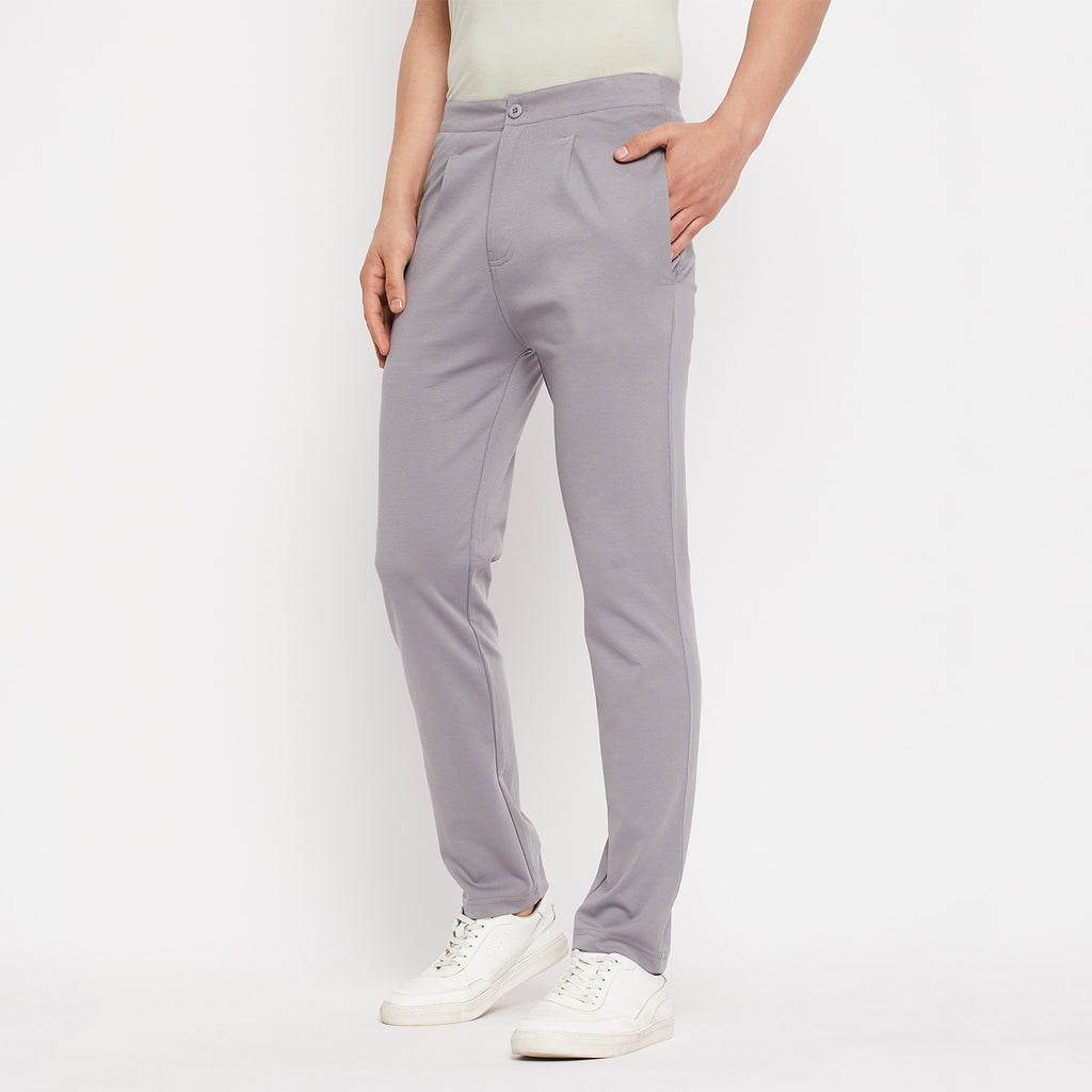 Duke Urban Men Solid Track Pant (LF5661)