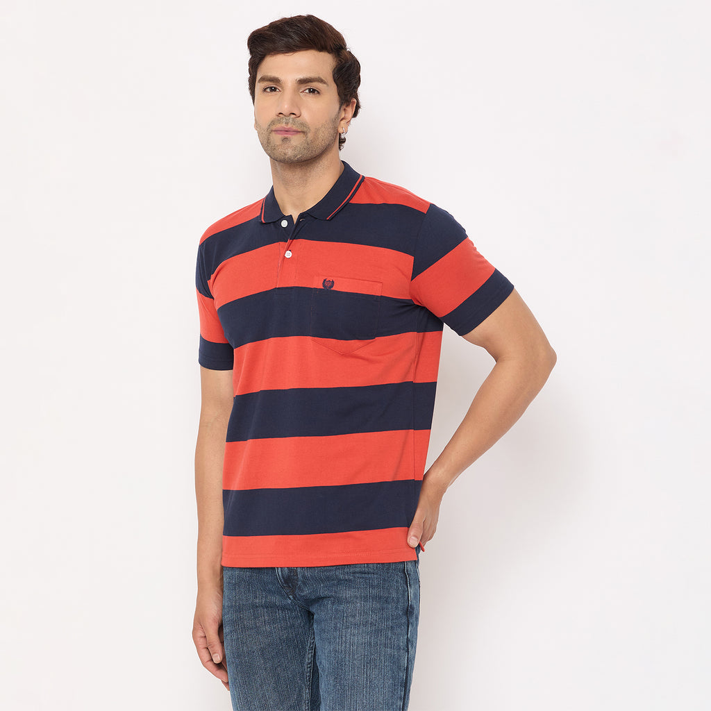 Duke Urban Men Half Sleeve Cotton Tshirt (MLF1148)