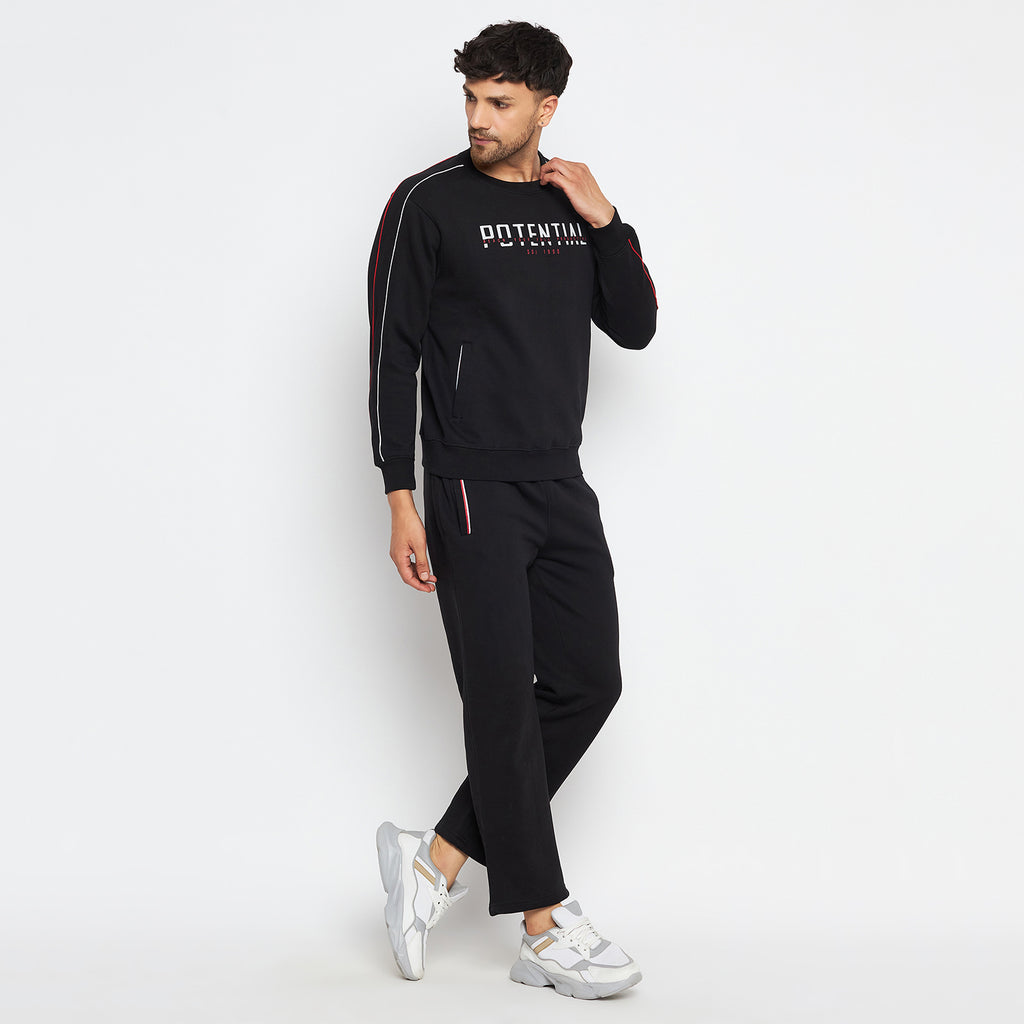 Duke Urban Men Solid Track-Suit (LF3715)