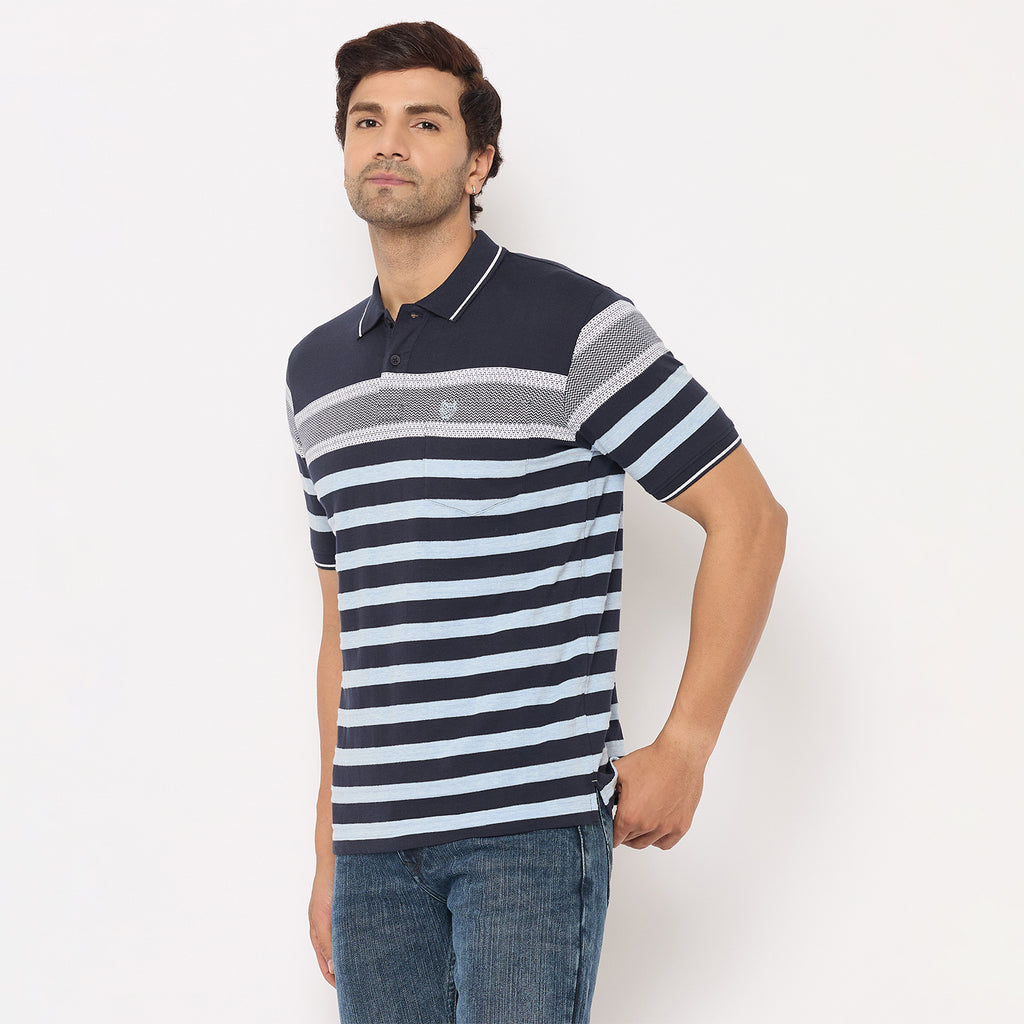Duke Urban Men Half Sleeve Cotton Tshirt (LF7211)