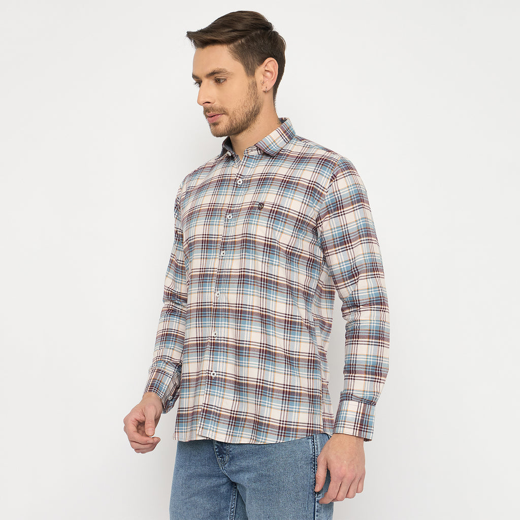 Duke Urban Men Full Sleeve Cotton Shirt (SDO8CKAF)