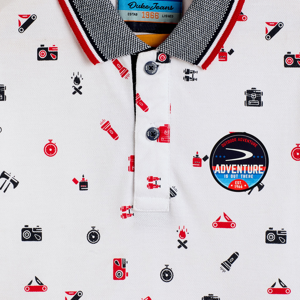 Duke Urban Boys Half Sleeve Cotton T-shirt (LF710)