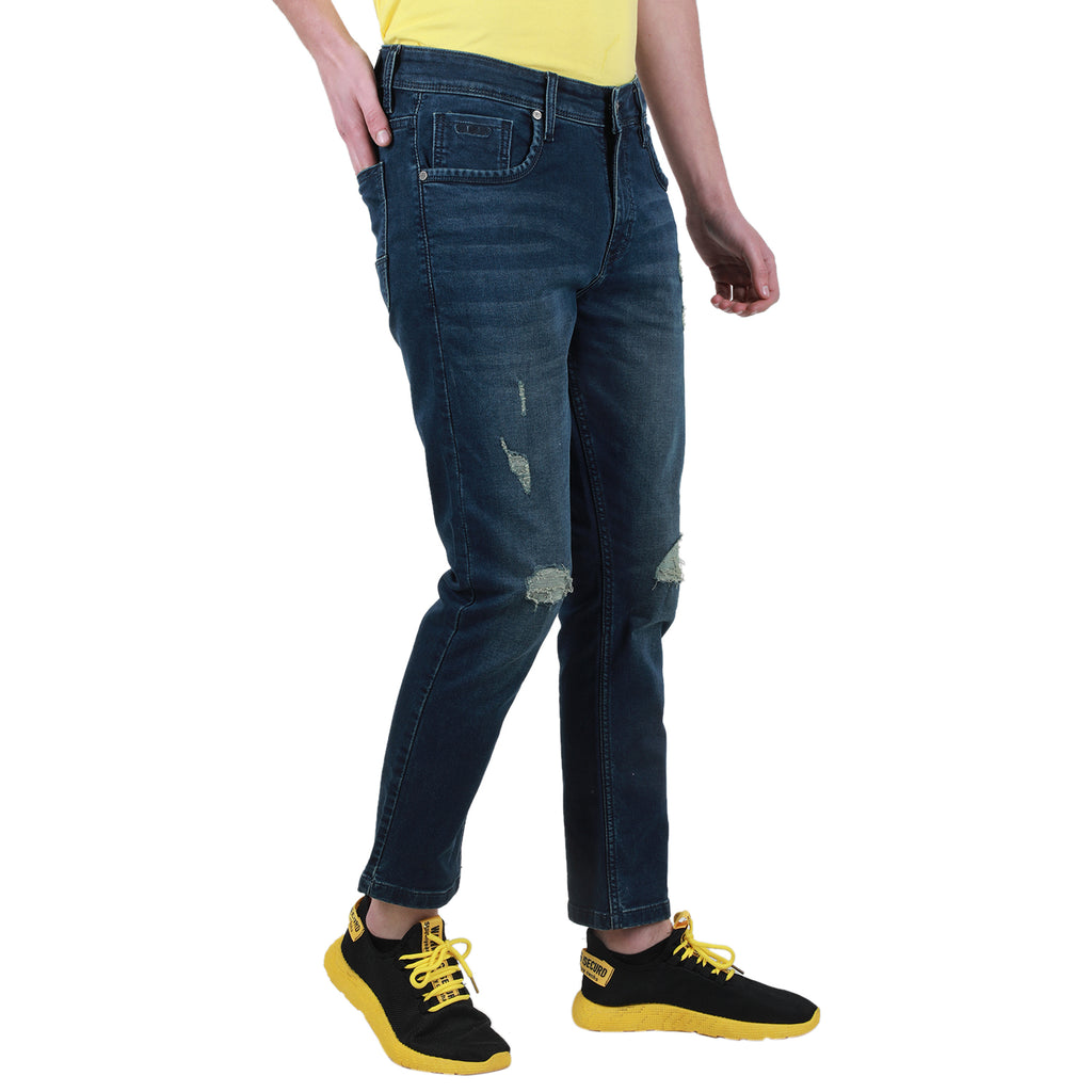 Duke Urban Men Stretchable Ankle Length Slim Fit Jeans (SDD5467)