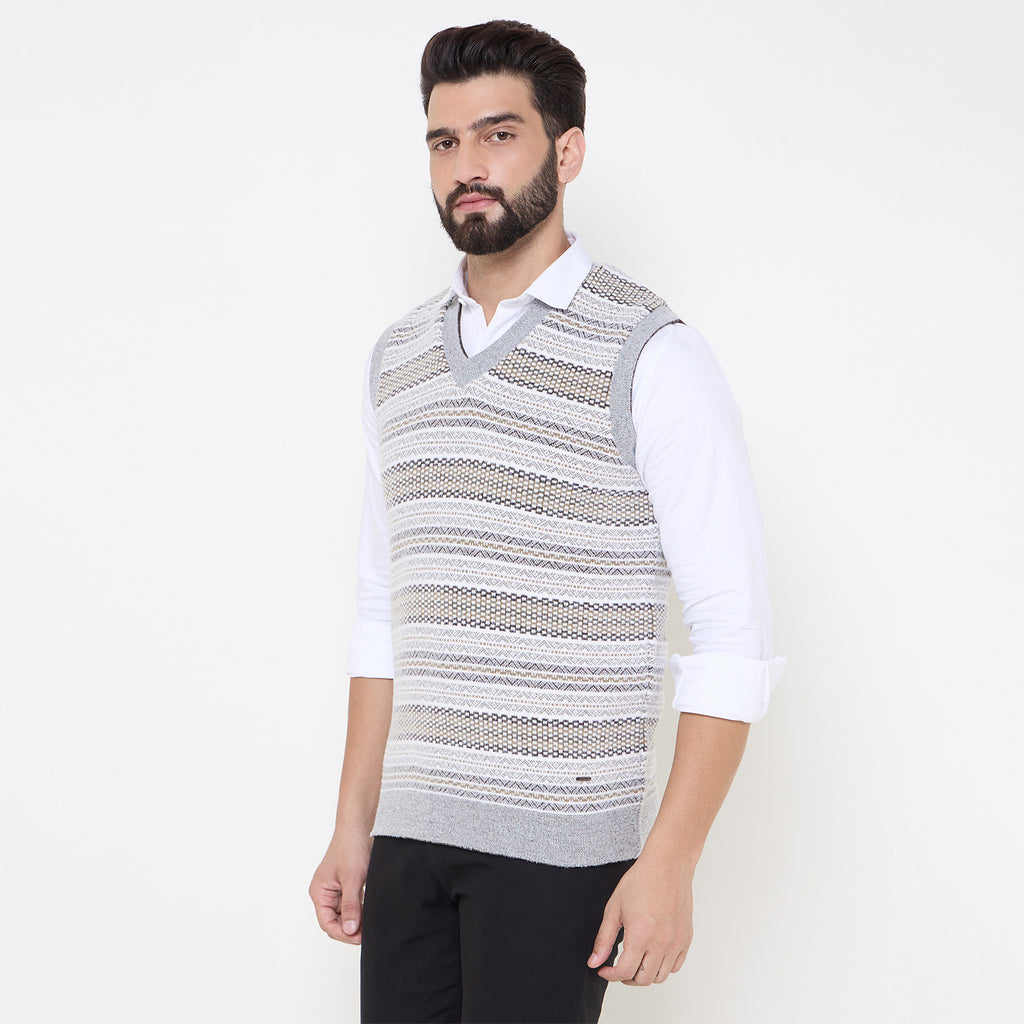 Duke Urban Men V Neck Reversible Sweater (SDS2290)