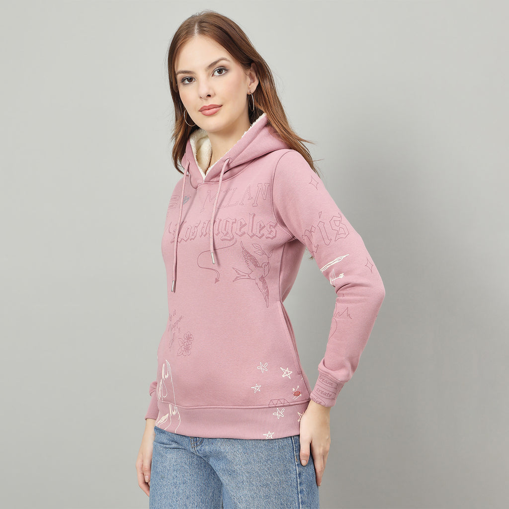 Duke Urban Women Hooded Regular Sweatshirt (LFX962)