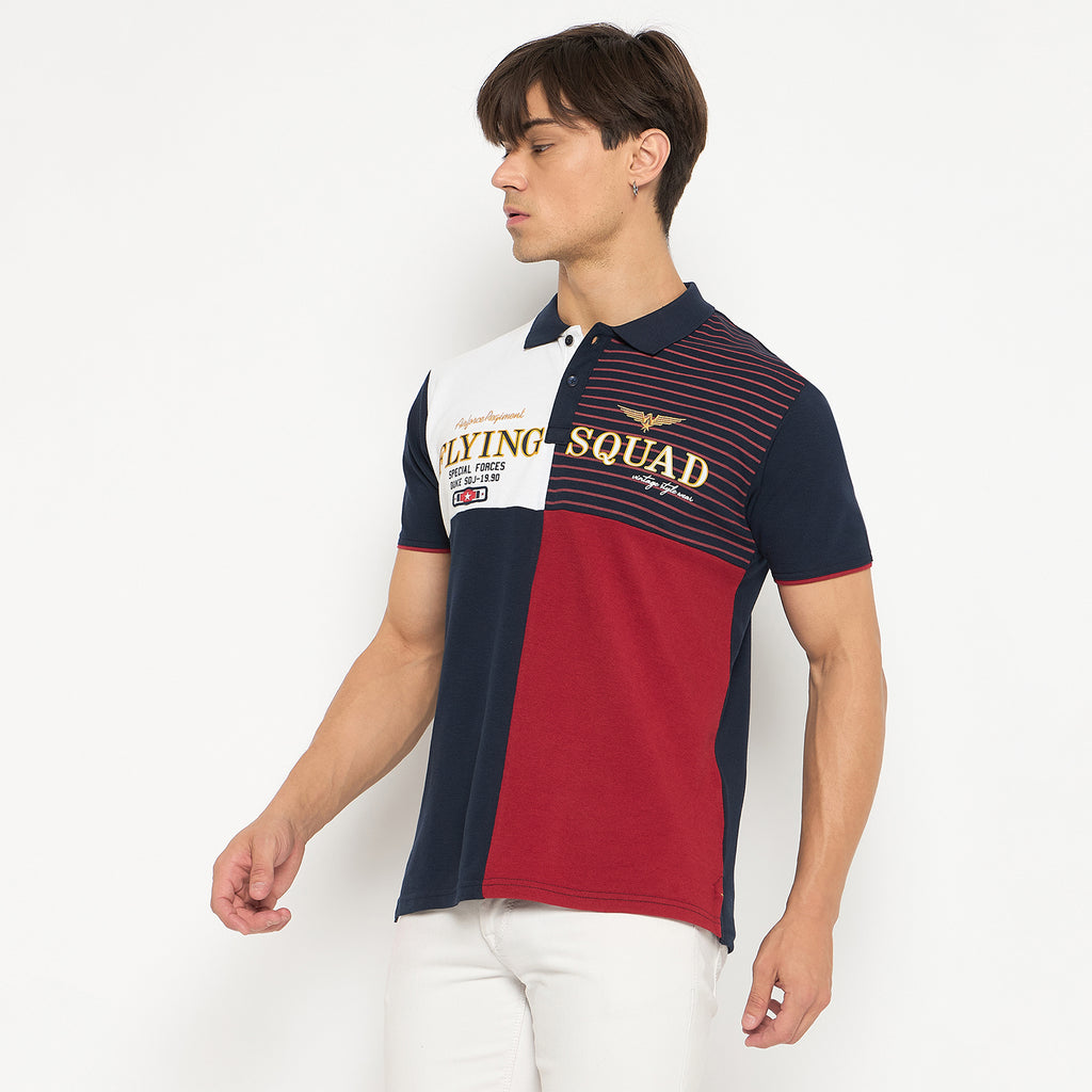 Duke Urban Men Half Sleeve Cotton T-shirt (LF7114)