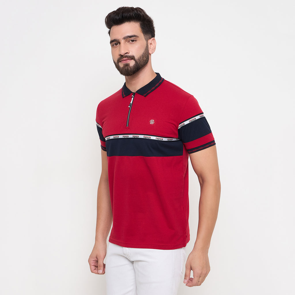 Duke Urban Men Half Sleeve Cotton Tshirt (LF7097)