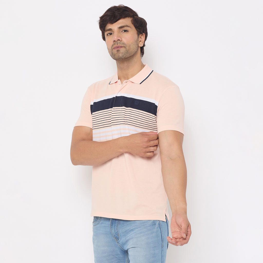 Duke Urban Men Half Sleeve Cotton Tshirt (MLF1154)