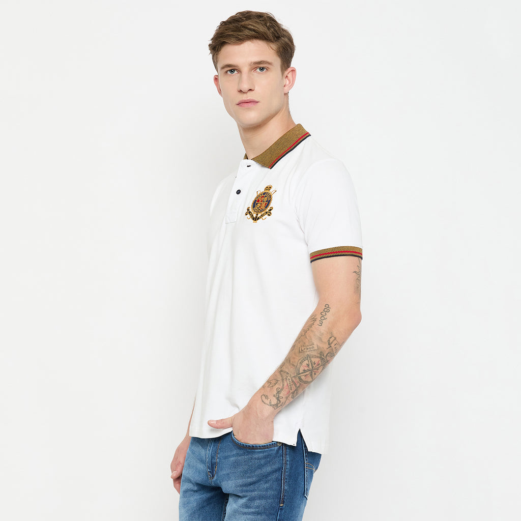 Duke Urban Men Half Sleeve Cotton Tshirt (LF7238)